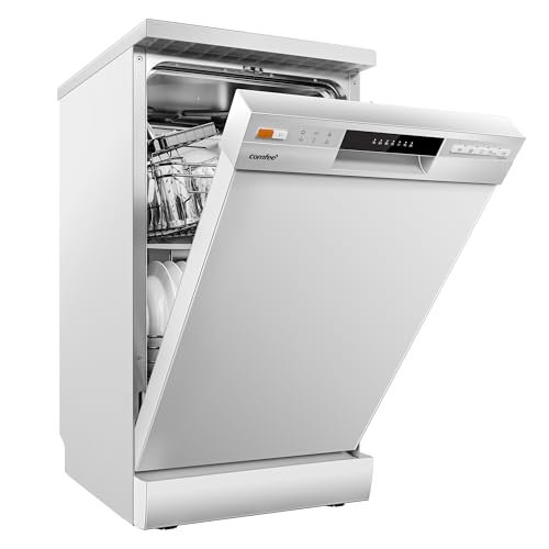 COMFEE' Freestanding Dishwasher CDWEF1034BW-UK 45cm Width, Slimline Dishwasher with 10 place settings - Image 9